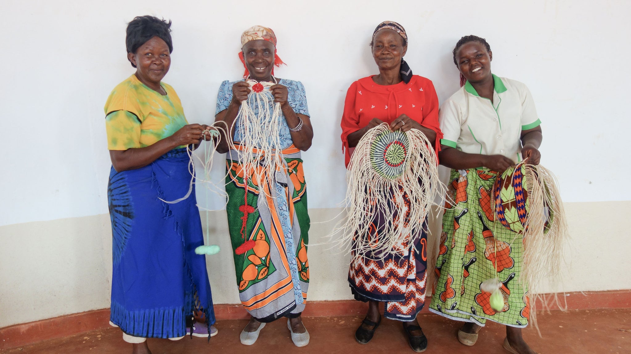 We meet the Yarn Weavers of Wote!