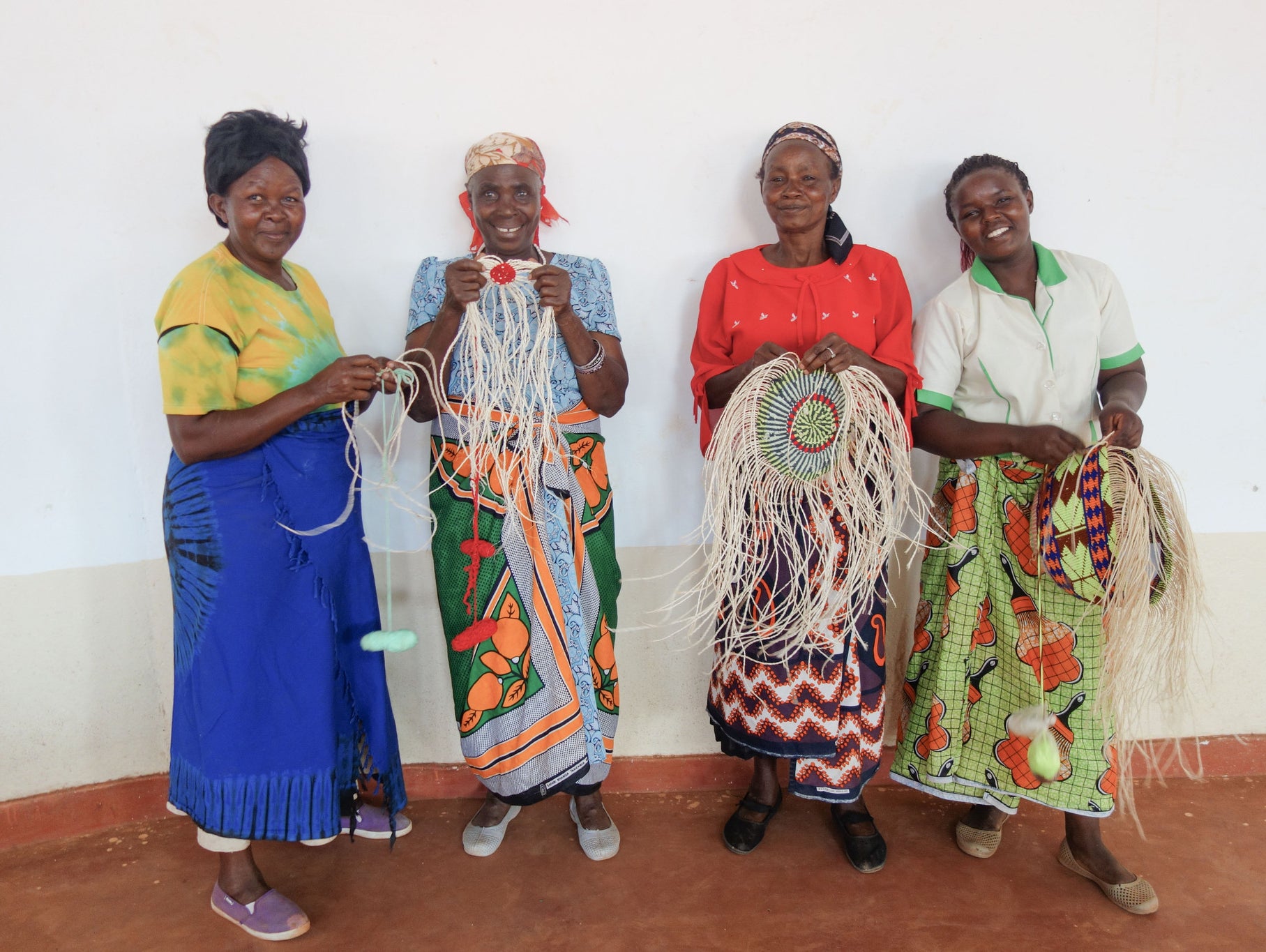 We meet the Yarn Weavers of Wote!