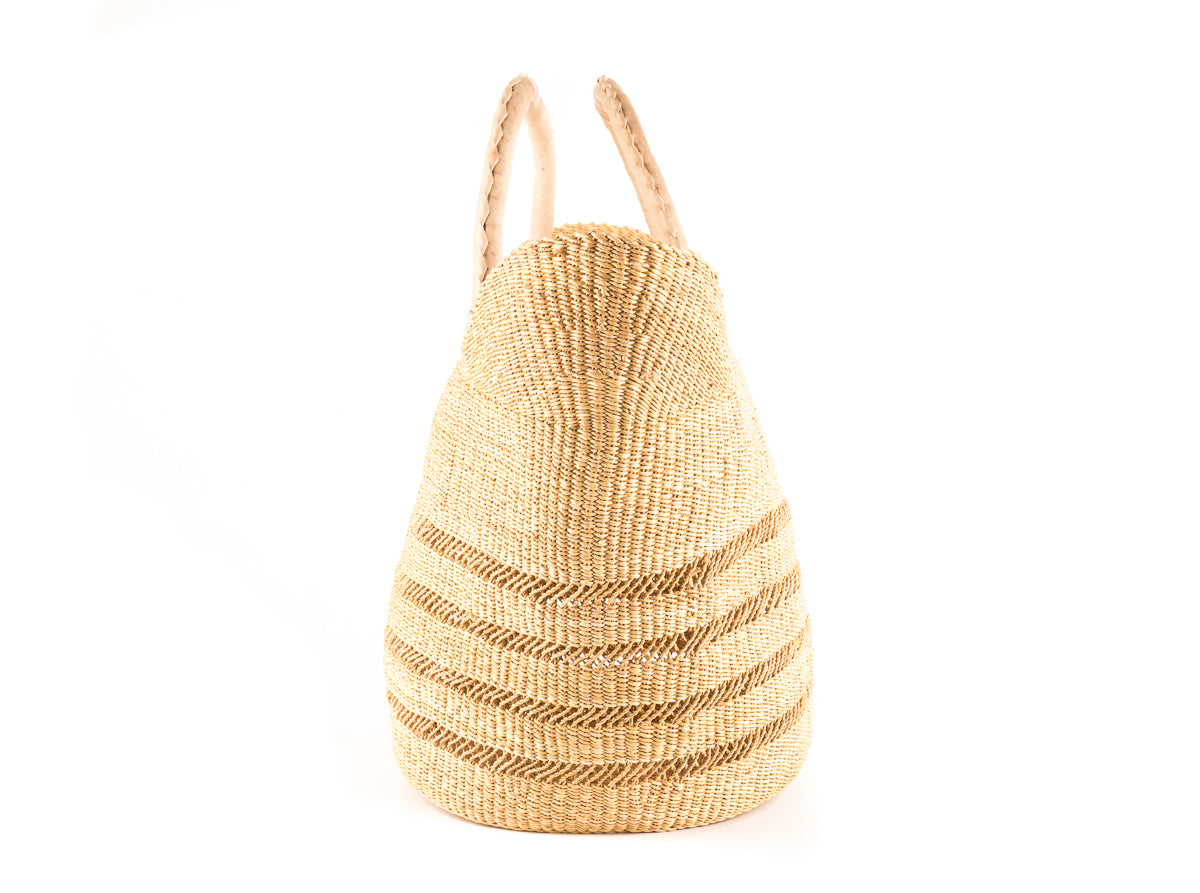 GUA: Open Weave Shopping Basket - Market Basket - The Basket Room