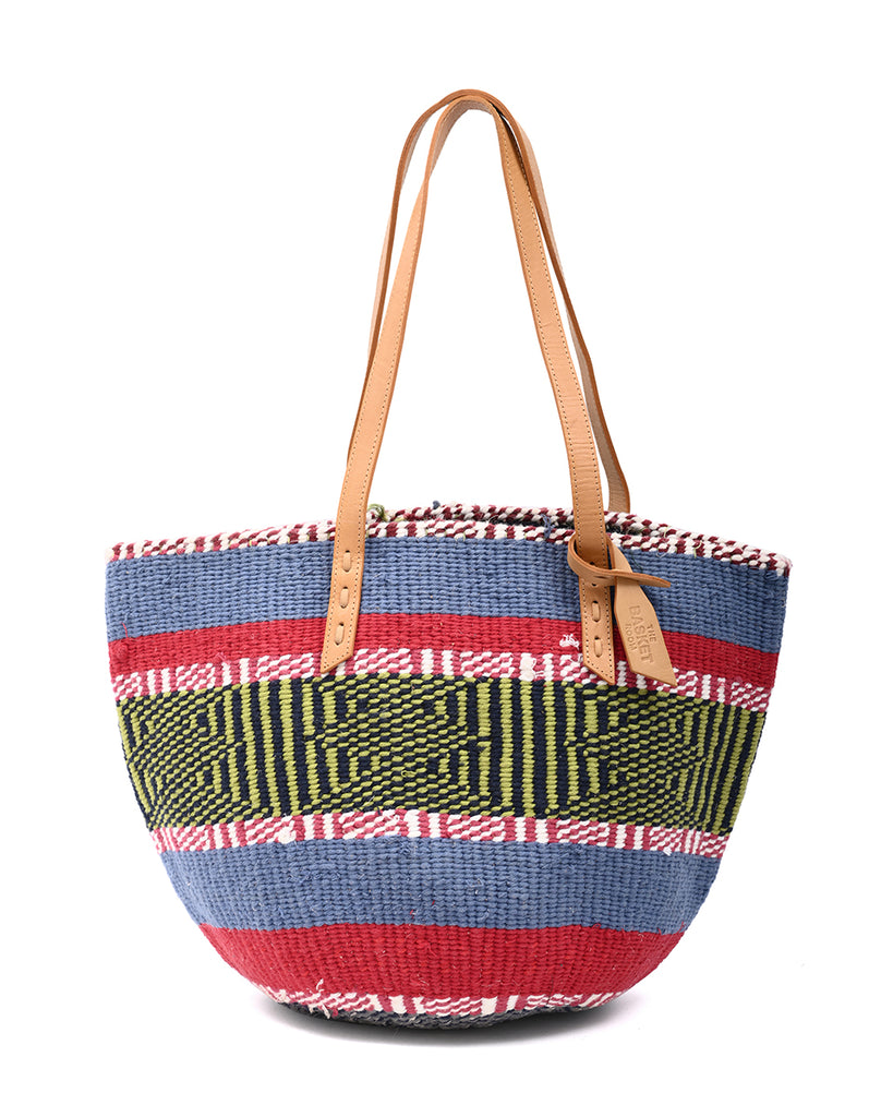 The Basket Bag Beautiful Hand Woven Summer Tote Bags Made in Kenya