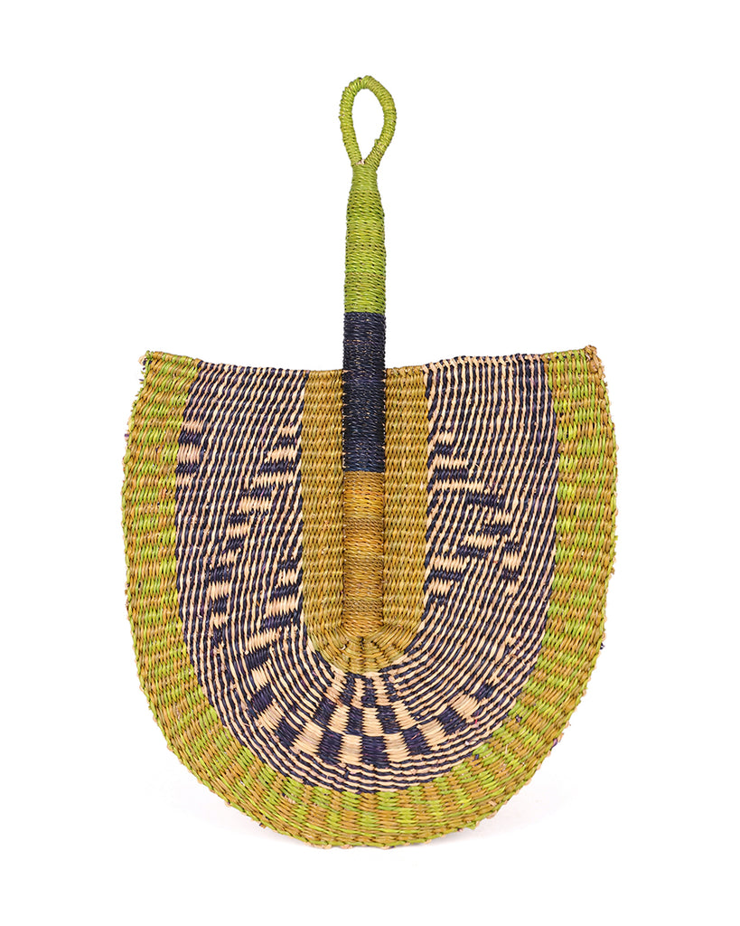 Weaved Traditional Fans Decorative Woven Fan | Create Your Statement Wall with Colourful Woven ...
