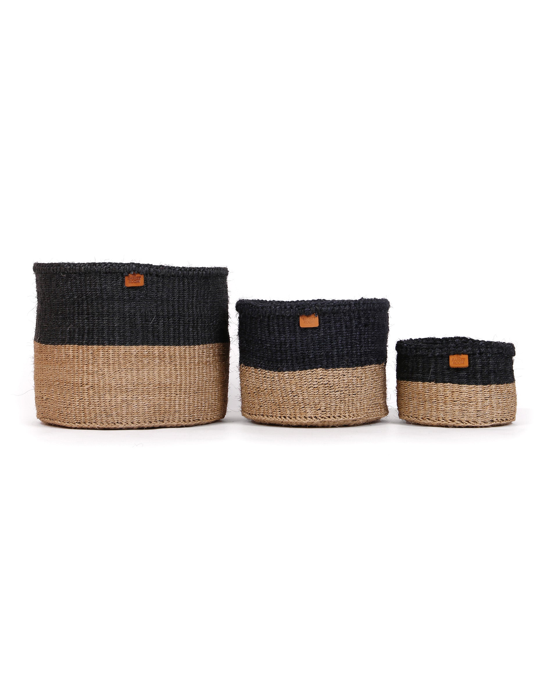 Sorbus Paquet de 2 paniers de rangement tissés en jonc de mer pour l'organisation | Home Depot Canada